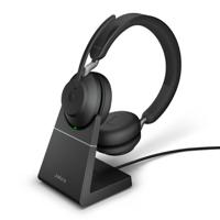 26599-989-989 Jabra Evolve2 65 Black Wireless Bluetooth On Ear Headset
