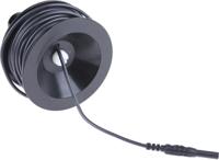 612-0829 RS PRO Black Test Lead Extension Reel, 12m Cable Length, CAT III 1000 V, CAT IV 600 V safety category