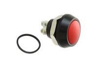 mmp0120ard67s Bulgin Push Button Switch, Momentary, Panel Mount, 12mm Cutout, SPST, 36V dc, IP67