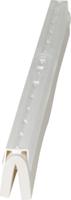 77755 Vikan White Squeegee, 30mm x 45mm x 700mm, for Industrial Cleaning