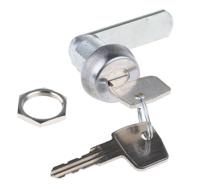 1414014 Euro-Locks a Lowe & Fletcher group Company Stainless Steel Camlock, 22mm Panel-to-Tongue, 19.1 x 16mm Cutout, Key Unlock