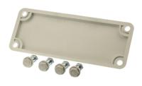 mb-10546-gb-set Fibox Polycarbonate Gland Plate for Use with EK Enclosure, 217 x 85 x 85mm
