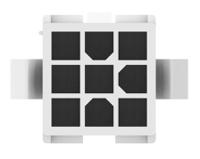 172332-1 TE Connectivity, Mini-Universal MATE-N-LOK Female Connector Housing, 4.2mm Pitch, 9 Way, 3 Row