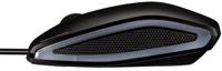 jm-0300-2 Cherry GENTIX 3 Button Wired Symmetrical Optical Mouse Black