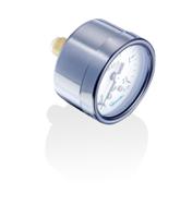 mat1-f10b59 Bourdon G 1/8 Analogue Pressure Gauge 0bar Back Entry 40mm Outside Diameter