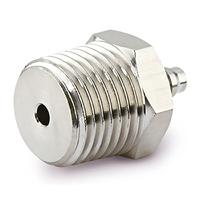m-01au-4 SMC M Series Barb Fitting, 4 mm to R 1/8, Threaded-to-Tube Connection Style, M-01AU-4