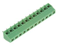 1727117 Phoenix Contact MKDS 1/12-3.81 Series PCB Terminal Block, 12-Contact, 3.81mm Pitch, Through Hole Mount, 1-Row, Screw
