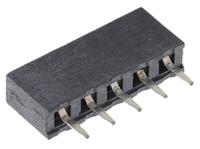 m22-7130542 HARWIN Straight Through Hole Mount PCB Socket, 5-Contact, 1-Row, 2mm Pitch, Solder Termination