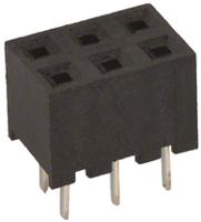 a3c-6da-2dsa71 Hirose A3C Series Straight Through Hole Mount PCB Socket, 6-Contact, 2-Row, 2mm Pitch, Solder Termination