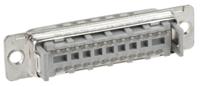 8225-6009 3M 8200 25 Way Right Angle Cable Mount D-sub Connector Plug, 2.76mm Pitch