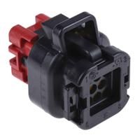 776286-1 TE Connectivity, AMPSEAL Automotive Connector Plug Black 8 Way