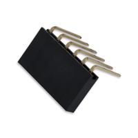 240-078 Digilent  Female Right Angle 6-pin Header for use with Pmod and breadboard