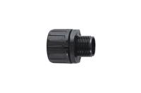 166-21020-hg10-s-m16-pa66-bk HellermannTyton GH Series Black Polyamide Cable Conduit Fitting, M16 Thread