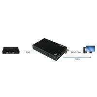 et91000sm20 StarTech.com LC, RJ45 Media Converter, Single Mode, 10/100/1000Mbit/s, Half/Full Duplex 20km