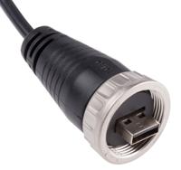 122-3023 RS PRO USB 2.0, Male USB A to Male USB A, 2.1m