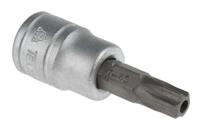 m381245-c Teng Tools 3/8 in Drive Bit Socket, Tamperproof Torx Bit, T45