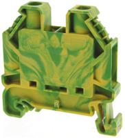 5850690550 Wieland 58.506.9055.0 WT 6 PE Series Green, Yellow, Single-Level, Screw Termination, ATEX