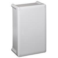 0-359-40 Legrand Grey Plastic Enclosure, IP55, IK07, Grey Lid, 175 x 130 x 81mm
