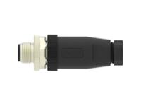 t4111001031-000 TE Connectivity Circular Connector, 3 Contacts, Cable, M12 Connector, Plug, Male, IP67, T411 Series
