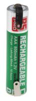 504-6219 RS PRO NiMH Rechargeable AAA Battery, 800mAh, 1.2V
