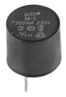 sr-5-500ma-bk Eaton Bussmann Series PC Board Non Resettable Fuse, Radial 500mA, 250V ac