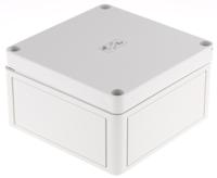 11040501 Spelsberg TK PS Series Grey Polystyrene Enclosure, IP66, Grey Lid, 130 x 130 x 75mm