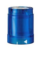 84850055 Werma KS50 Series Blue Continuous lighting Effect Flashing Light Element, 24 V, LED Bulb, AC/DC