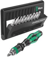 05056653001 Wera Hexagon; Phillips; Pozidriv; Slotted; Torx Interchangeable Screwdriver Set, 11-Piece