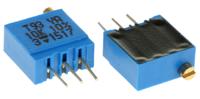 t93ya103kt20 10kΩ, Through Hole Trimmer Potentiometer 0.5W Top Adjust Vishay, T93
