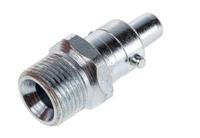 776-8337 RS PRO Steel Male Pneumatic Quick Connect Coupling, G 3/8 Male Threaded