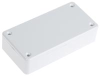 1591agy Hammond 1591 Series Grey Flame Retardant ABS Enclosure, IP54, Grey Lid, 100 x 50 x 25mm