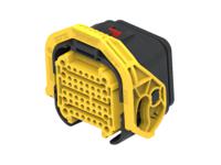 2366494-1 TE Connectivity, 2366494 Connector Housing Receptacle Black Cable Mount 48 Way, Cable Termination