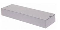 266-4964 RS PRO Grey Cold Rolled Steel Instrument Case, 330 x 100 x 45mm