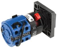 ca10a048gba004ft2 Kraus & Naimer, SP 4 Position 45° Ammeter Cam Switch, 20A