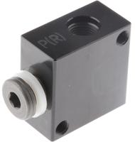 005020 Burkert Solenoid Valve 1-Way Manifold for use with 6014 Solenoid Valve