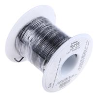 3050-bk005 Alpha Wire Hook-up Wire PVC Series Black 0.23 mm² Harsh Environment Wire, 24 AWG, 7/0.20 mm, 30m, PVC Insulation, 3050