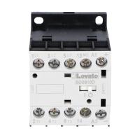 11bg0910d024 Lovato Orange BG Contactor, 24 V dc Coil, 3-Pole, 9 A, 4 kW, 3NO + 1NO, 600 V ac