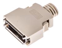 10326-3210-000 3M 103 Series ABS D Sub Backshell, 26 Way, Strain Relief