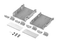 68320090mt1-bo-32009 Bopla Light Grey ABS Desktop Enclosure, 174 x?196.9 x?65.2mm