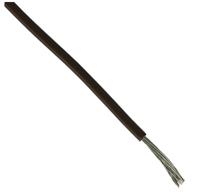 207-5285 RS PRO Black 0.33mm² Hook Up Wire, 22 AWG, 7/0.25 mm, 100m, PVC Insulation