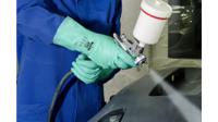 3449285-11 Mapa ULTRANITRIL 492 Green Nitrile Work Gloves, Size 11, Nitrile Coating