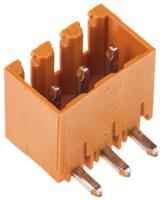 1605080000 Weidmuller, 3.5mm Pitch, OMNIMATE SL, 3 Way, Right Angle, Pluggable Terminal Block, Header, Through Hole, Solder