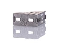 3842523520 Bosch Rexroth M4 Mounting Bracket, Connecting Component, Strut Profile 20 mm, Groove Size 6mm