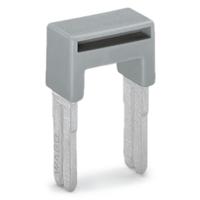 283-409 WAGO 283 Series Jumper for Use with Rail Mount Terminal Blocks, 76A