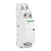a9c22512 Schneider Electric Acti9 iCT Contactor, 220 V ac Coil, 2-Pole, 16 A, 1.3 W, 2NO, 250 V ac