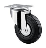 3470pvr160p63paf Tente Swivel Castor Wheel, 135kg Capacity, 160mm Wheel