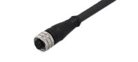 e12402 ifm electronic Female 8 way M12 to 8 way Free End Sensor Actuator Cable, 2 m
