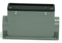 208-4059 RS PRO Heavy Duty Power Connector Housing, PG29 Thread, Side Entry