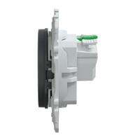 s340059 Schneider Electric Anthracite, 1 Gang, Ovalis C Series