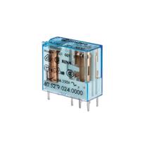 405290240000 Finder PCB Mount Power Relay, 24V dc Coil, 8A Switching Current, DPDT